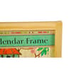 image Contemporary Wall Calendar Frame - Natural Finish Alternate Image 1