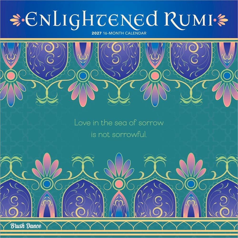 image Enlightened Rumi 2027 Wall Calendar Main Product Image