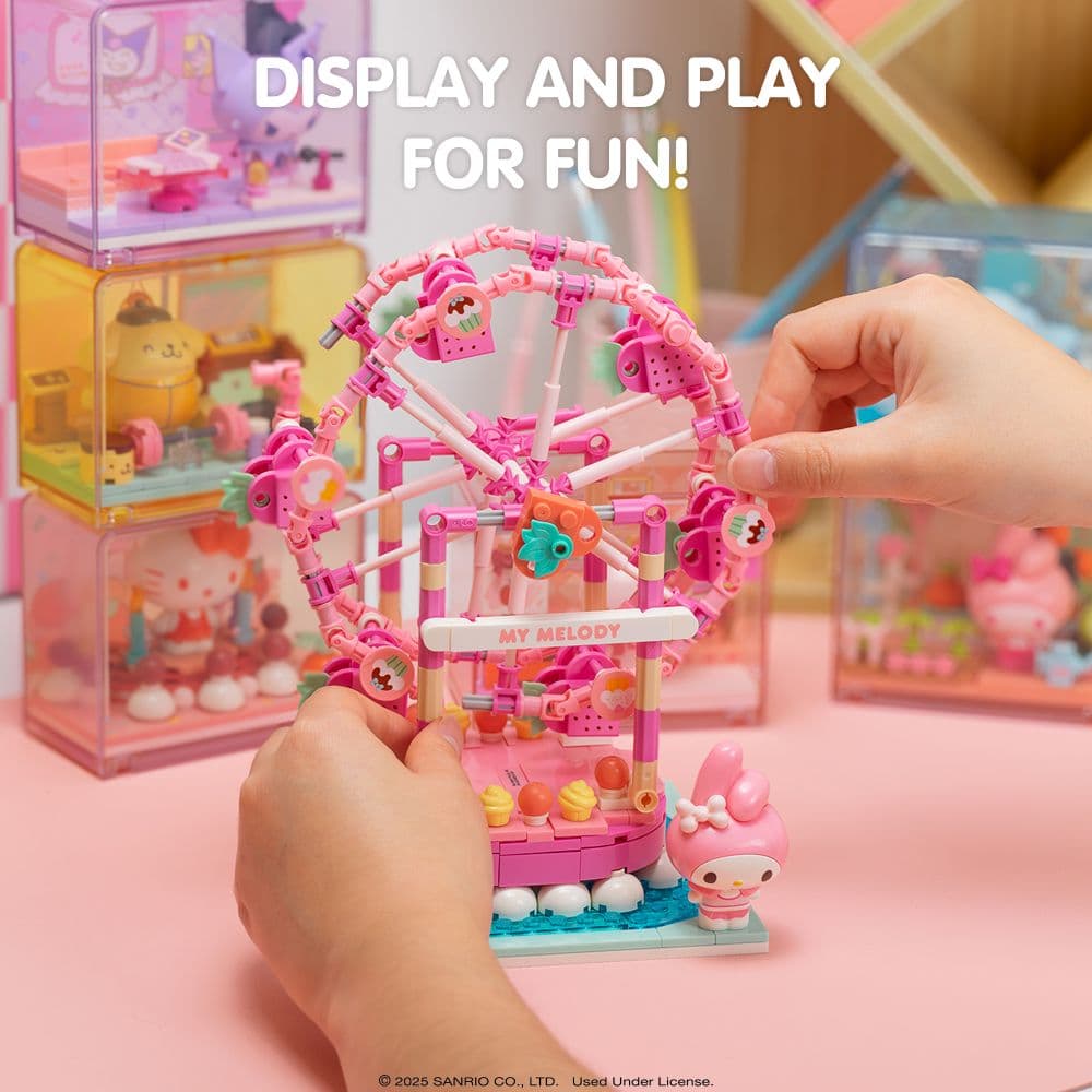 Sanrio Building Blocks My Melody Ferris Wheel Fourth Alternate Image