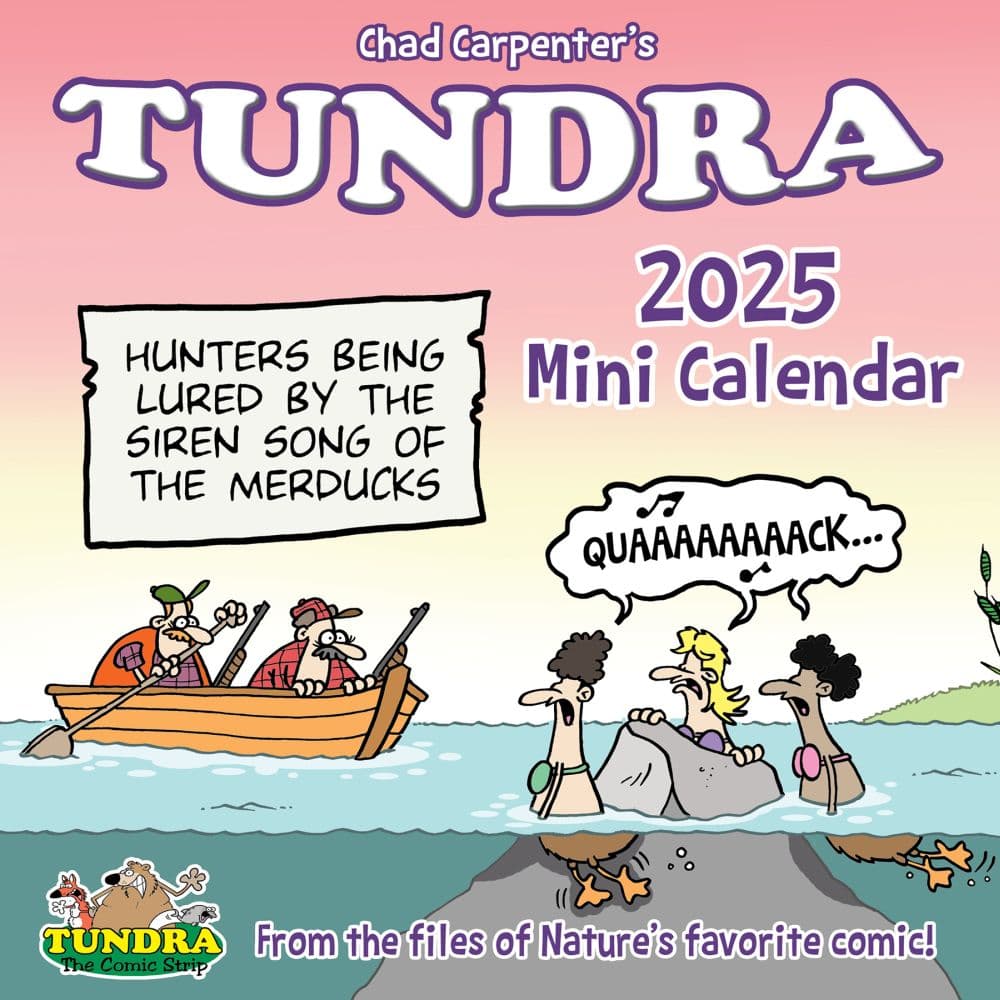 Tundra 2025 Mini Wall Calendar