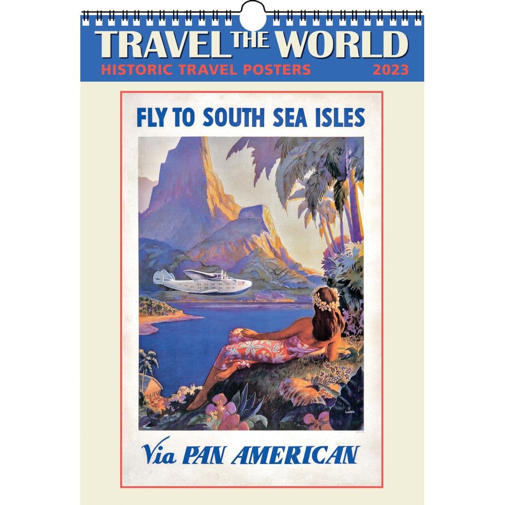 Travel the World 2023 Large Wall Calendar - Calendars.com