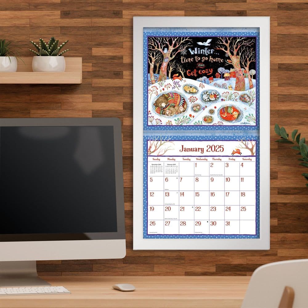 Simple Inspirations by Debi Hron 2025 Wall Calendar Fourth Alternate Image width=&quot;1000&quot; height=&quot;1000&quot;