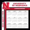 image Nebraska Cornhuskers 2024 Desk Calendar Fourth Alternate Image width=&quot;1000&quot; height=&quot;1000&quot;