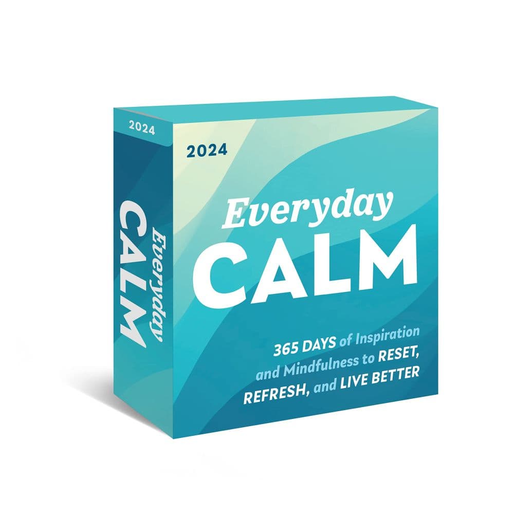 Everyday Calm 2024 Desk Calendar Main