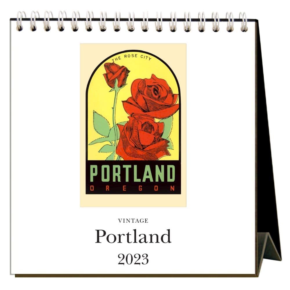 Portland 2023 Desk Calendar - Calendars.com