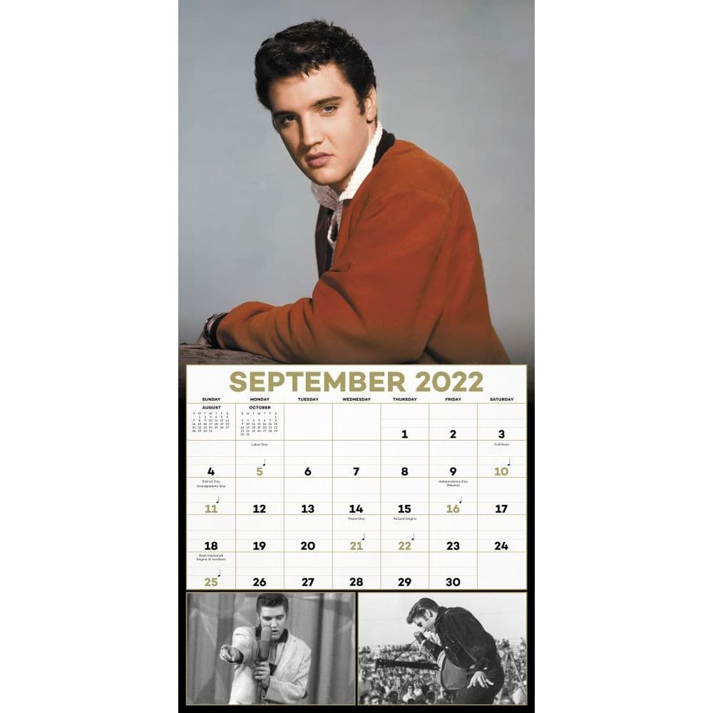 Elvis 2022 Wall Calendar - Calendars.com