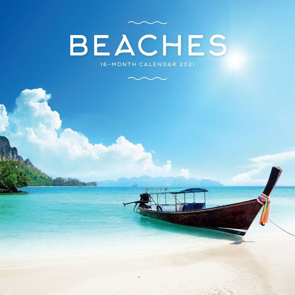 Beaches Wall Calendar