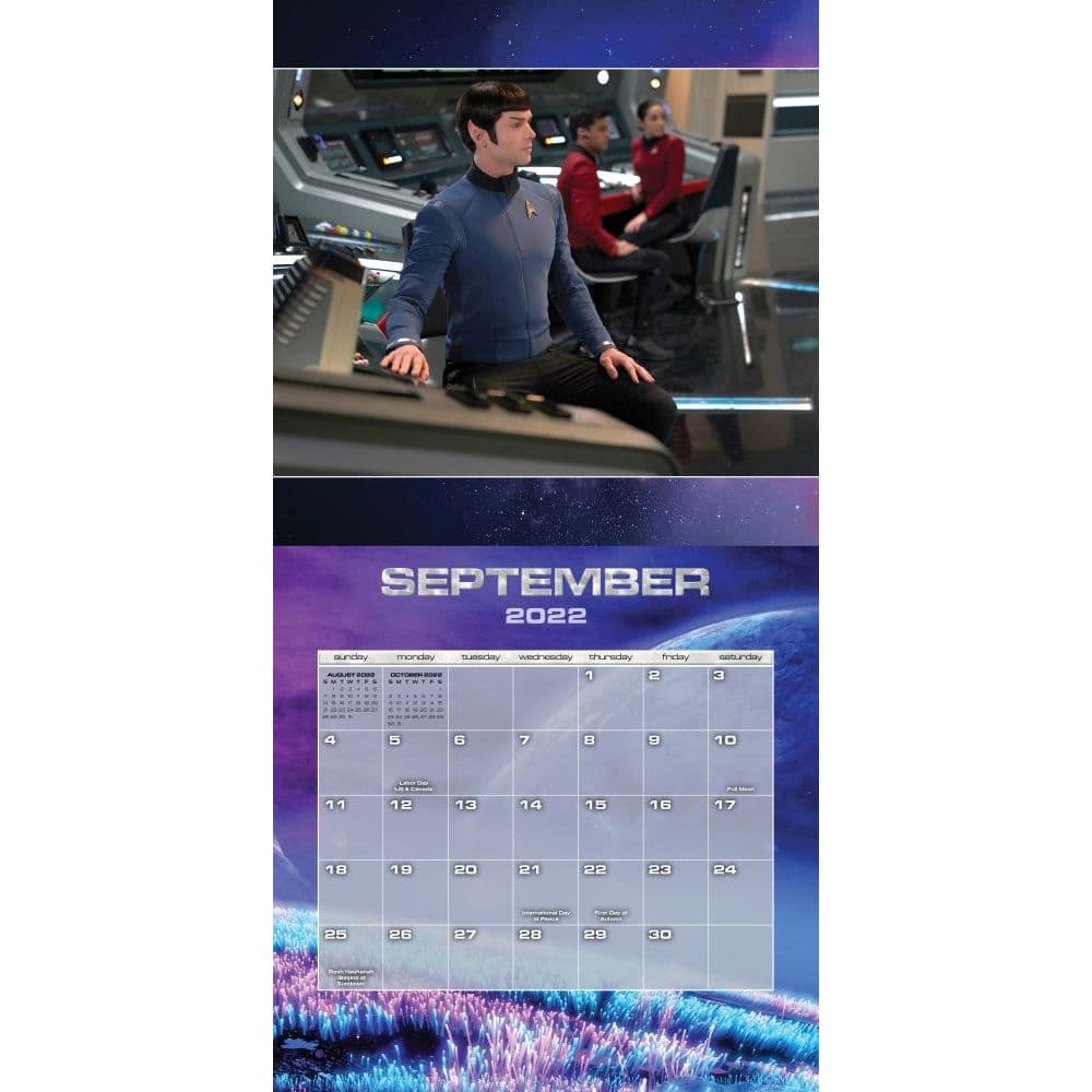 Star Trek Discovery Schedule 2022 Star Trek Discovery 2022 Wall Calendar - Calendars.com