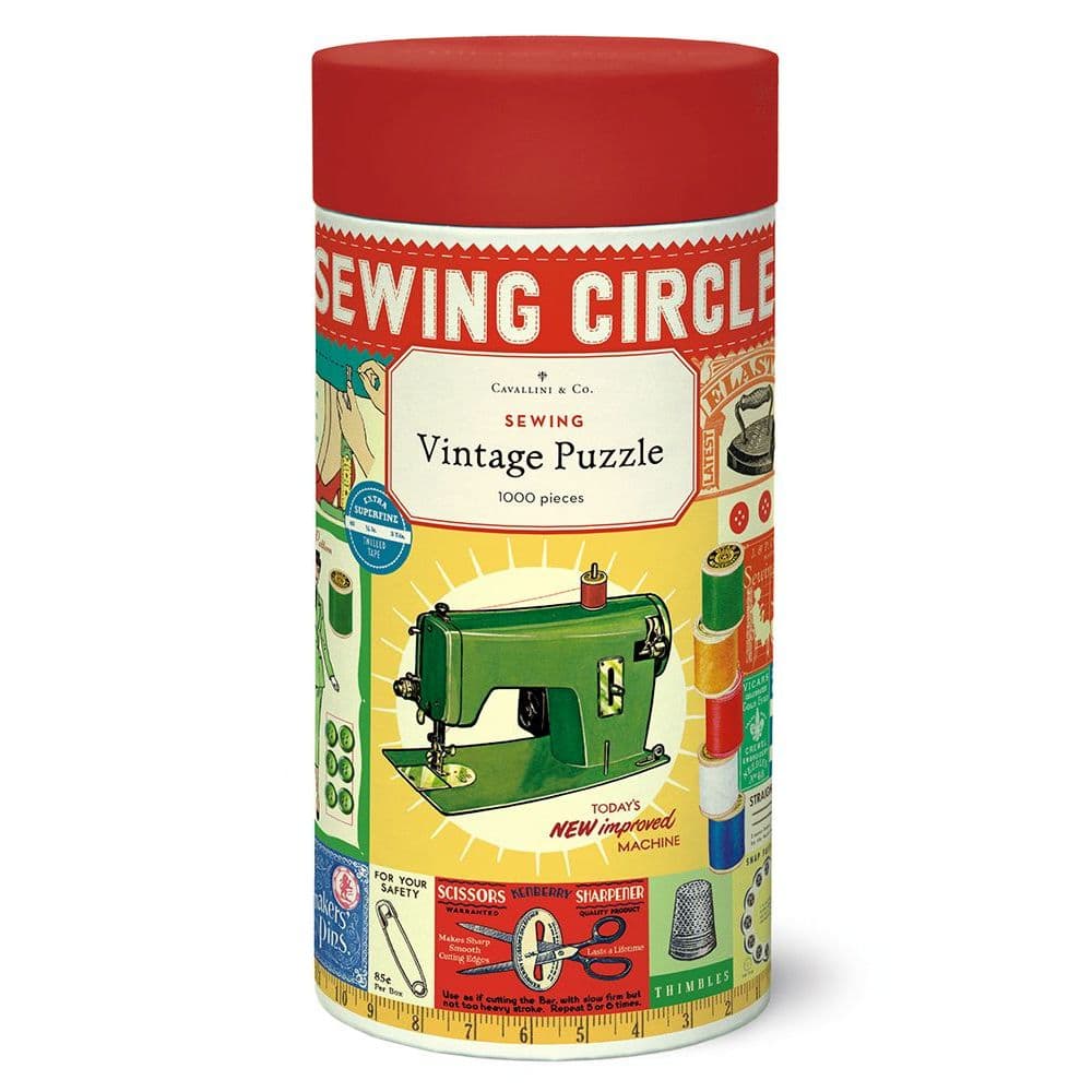 Sewing 1000 Piece Puzzle Main Image