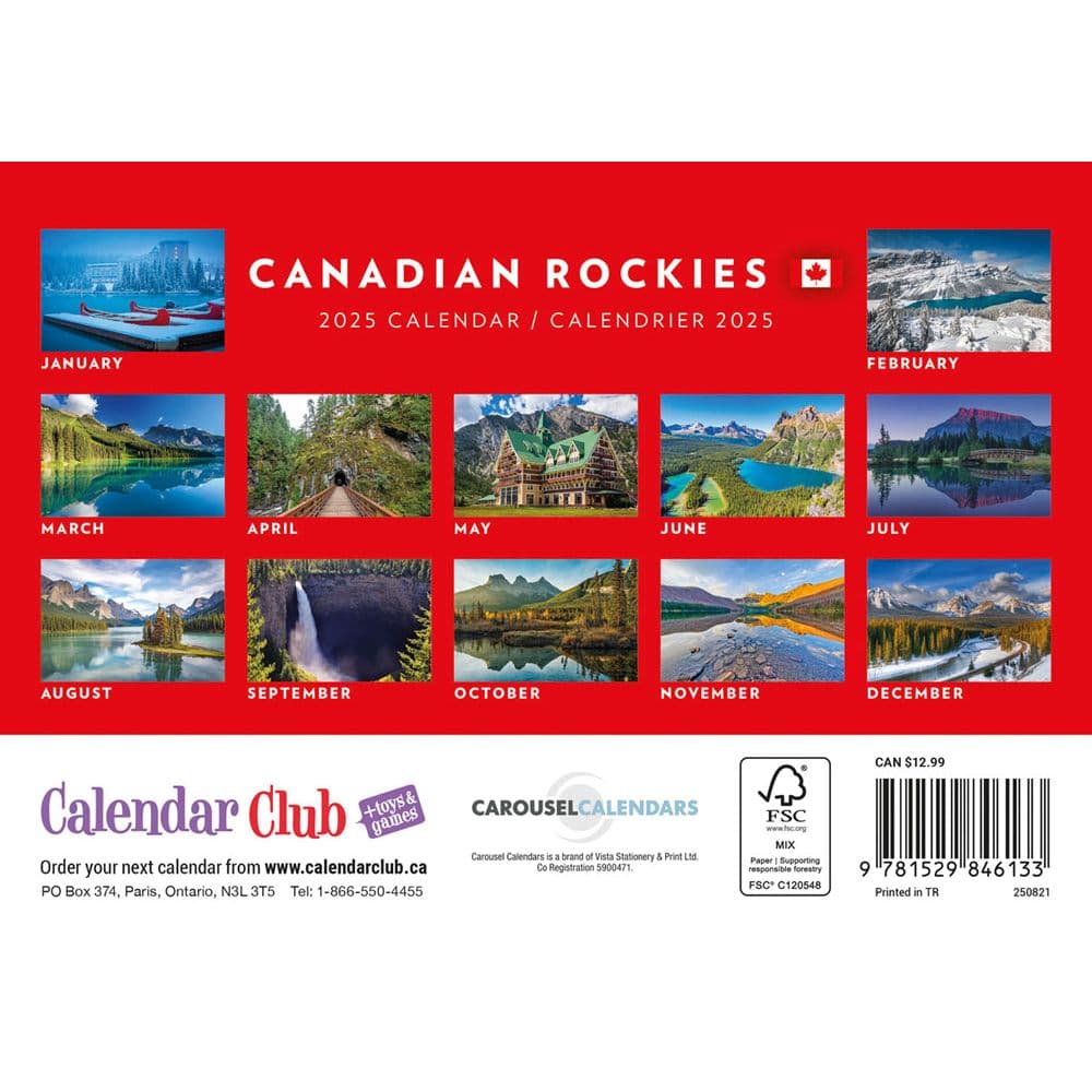 Canadian Rockies 2025 Pocket Planner First Alternate Image width=&quot;1000&quot; height=&quot;1000&quot;