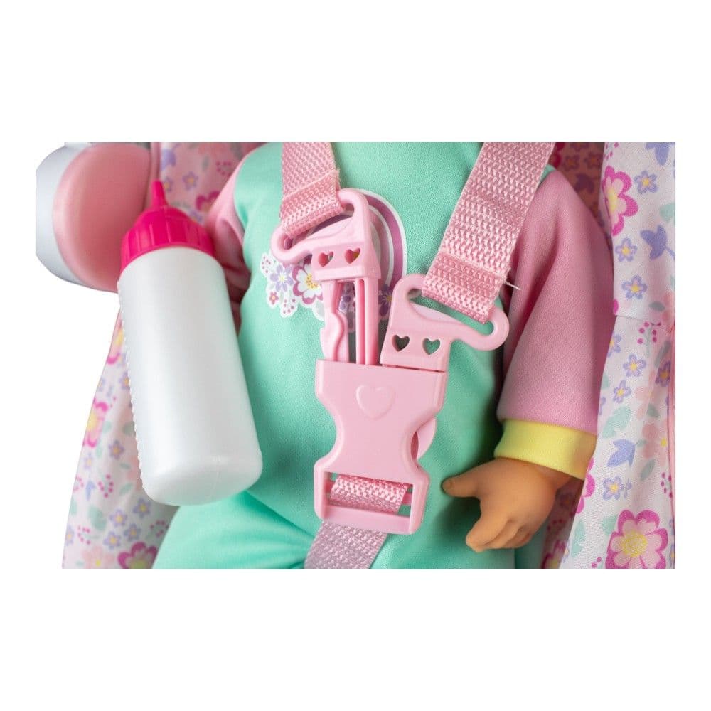 Doll Baby on carrier Seat 16 Inch Sixth Alternate Image