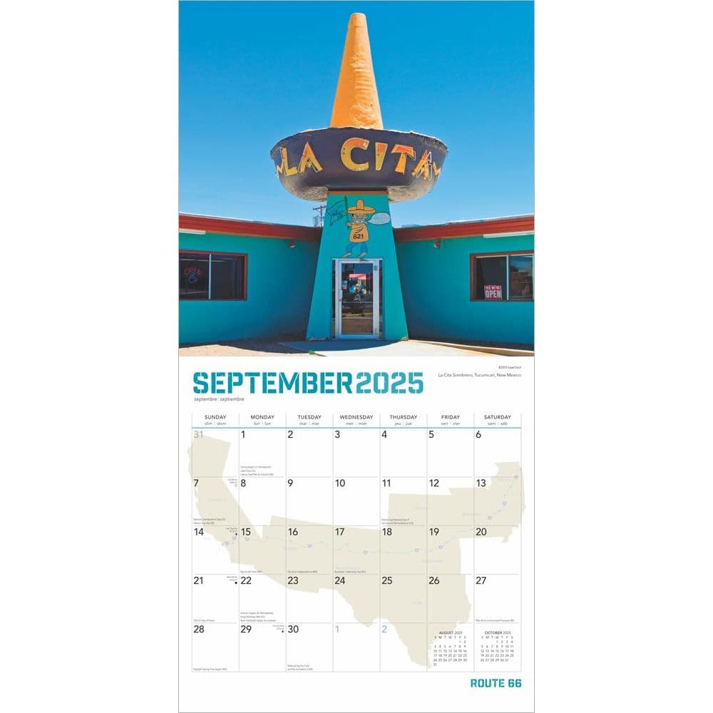 Route 66 2025 Wall Calendar Third Alternate Image width=&quot;1000&quot; height=&quot;1000&quot;