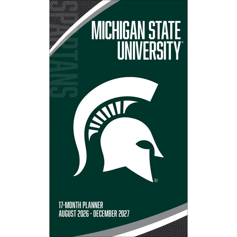 Michigan State Spartans 17 Month 2027 Pocket Planner Main Product Image