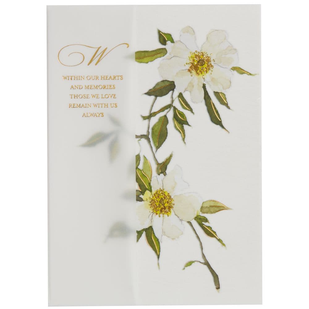 Wild Roses Sympathy Card First Alternate Image width=&quot;1000&quot; height=&quot;1000&quot;