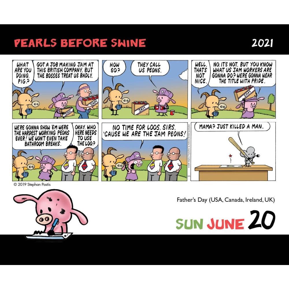 Pearls Before Swine Desk Calendar - Calendars.com