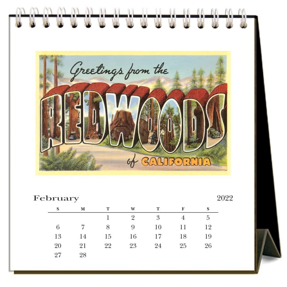 Redwood Coast 2022 Desk Calendar - Calendars.com