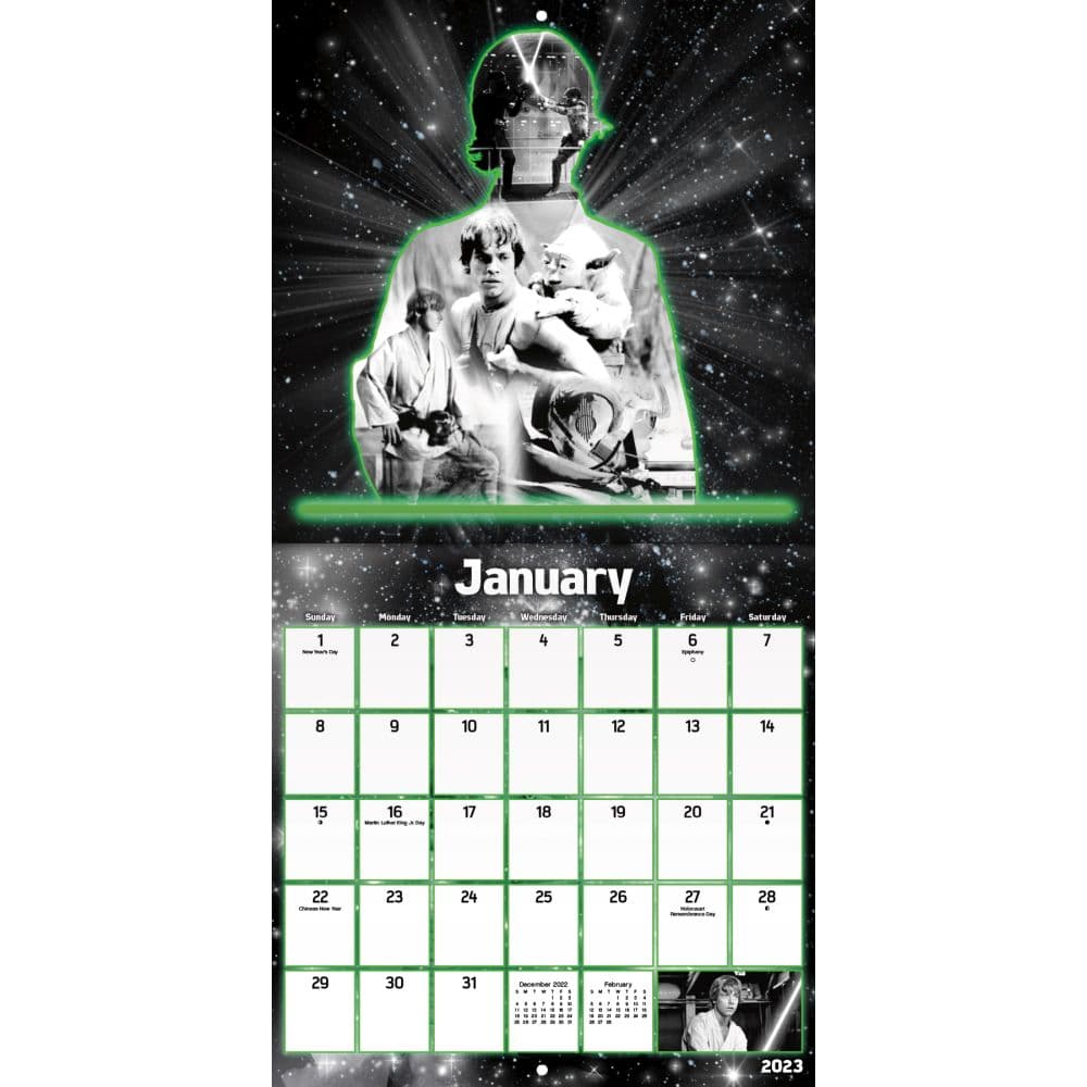 Star Wars 2023 Mini Wall Calendar - Calendars.com