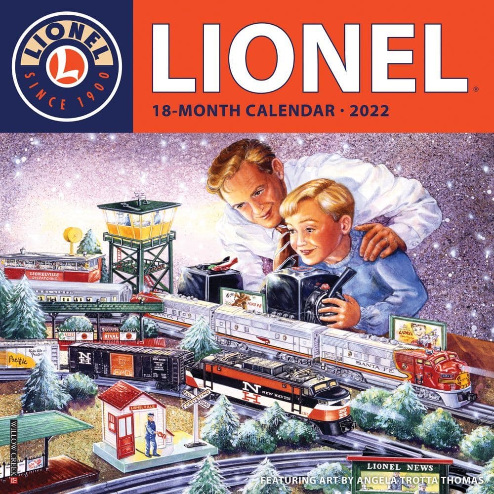 Lionel Trains 2022 Wall Calendar - Calendars.com