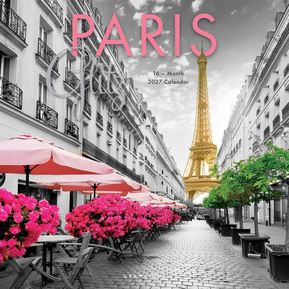 image Paris Glitz 2027 Wall Calendar Main Product Image
