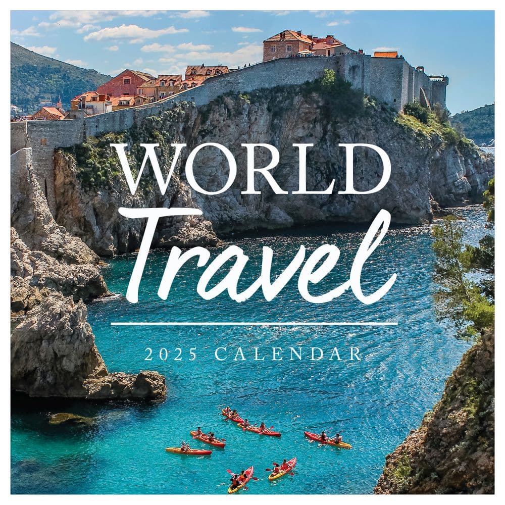 Worlds Best by Travel Leisure 2025 Wall Calendar