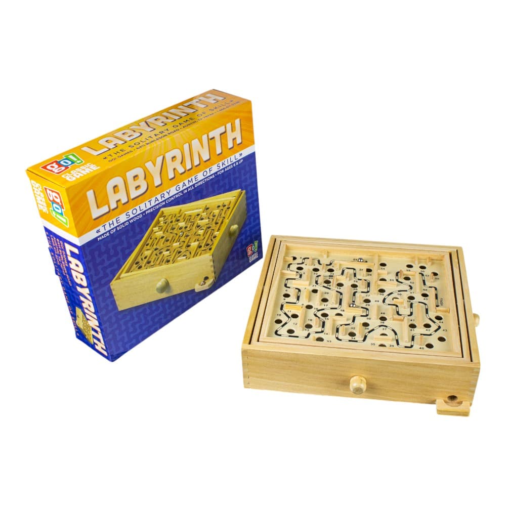 Wooden Labyrinth Game Main Product Image