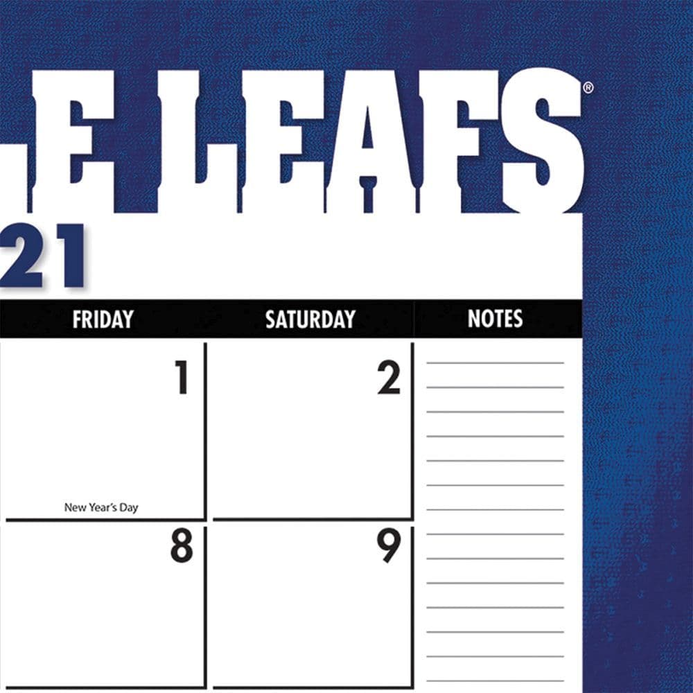 NHL Toronto Maple Leafs Desk Pad Calendarscom