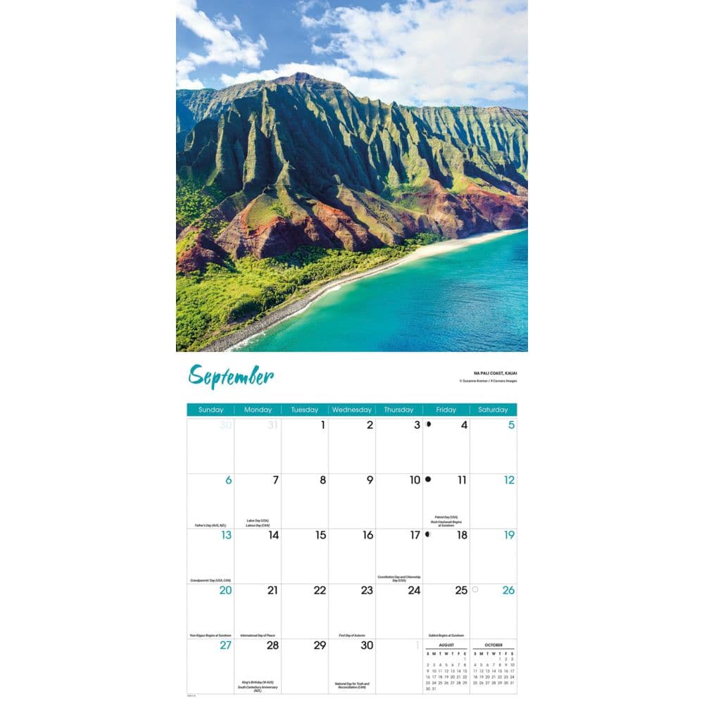 Hawaii 2026 Wall Calendar Fourth Alternate Image