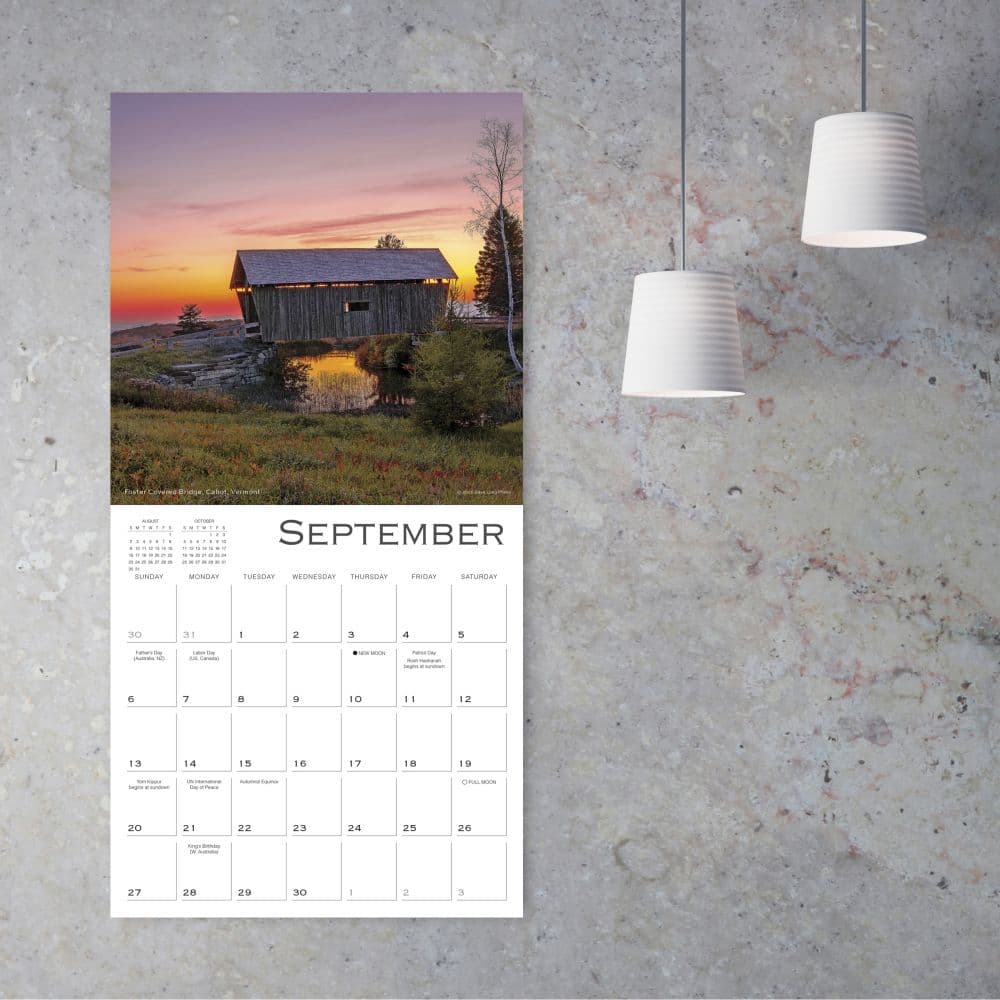 Light of New England 2026 Wall Calendar Fourth Alternate Image