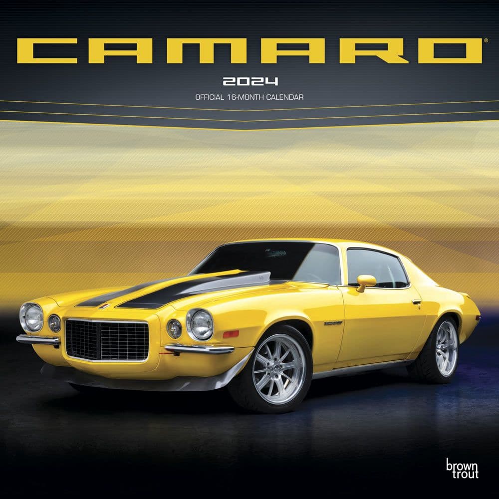 Camaro 2024 Wall Calendar