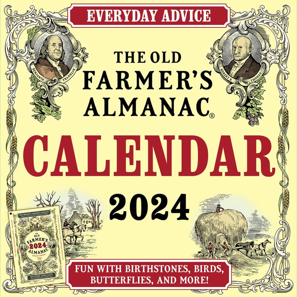 Old Farmers Almanac 2024 Wall Calendar
