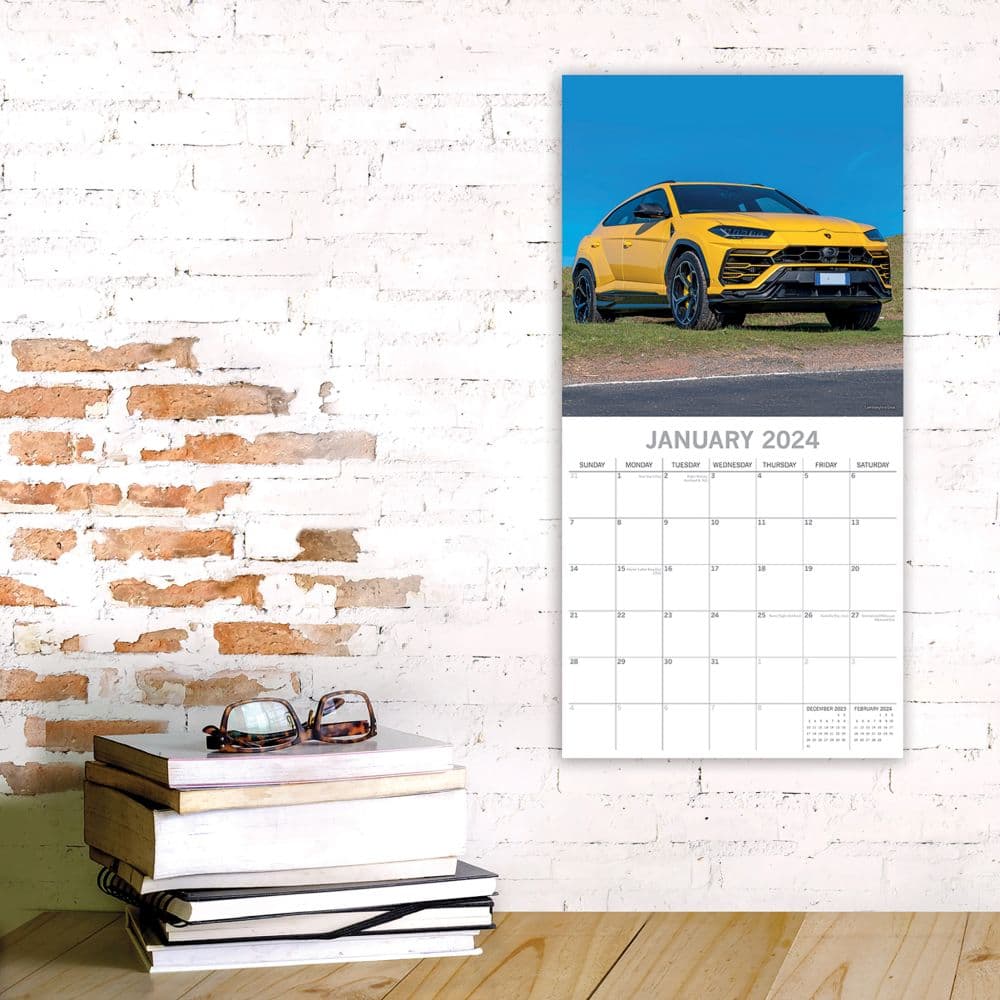 Lamborghini 2024 Wall Calendar Fourth  Alternate Image width=&quot;1000&quot; height=&quot;1000&quot;