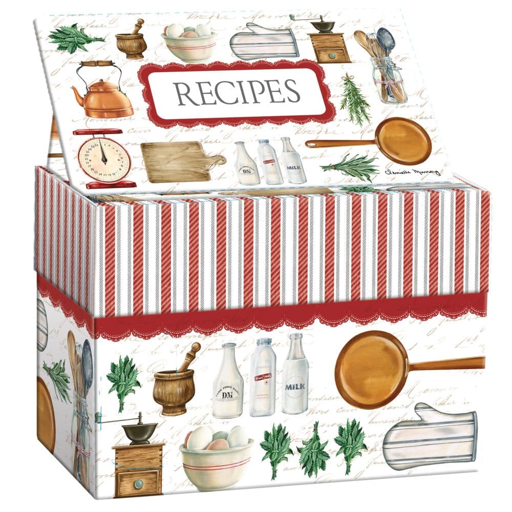 Homestead Kitchen Recipe Card Box by Danielle Murray