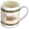 image U.S. Army Pink Flowers 12 oz. Mug Main Image