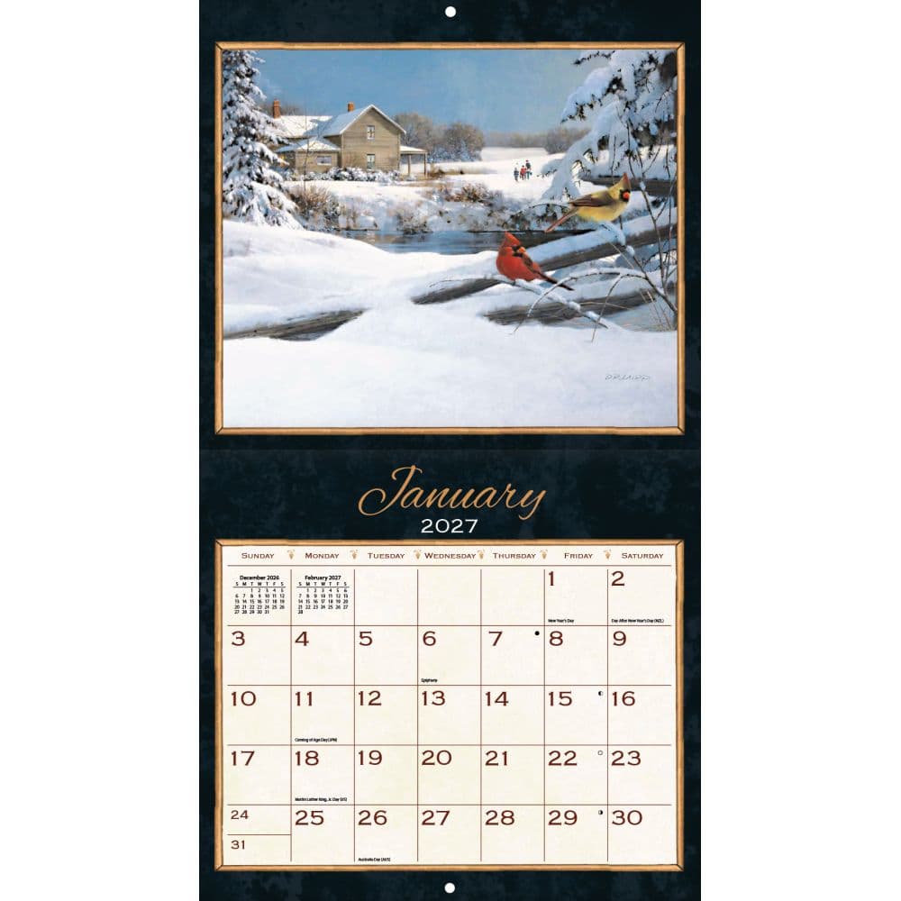 Treasured Times 2027 Wall Calendar by D.R. Laird Second Alternate Image