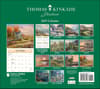 image Kinkade Painter of Light 2025 Wall Calendar Back Cover