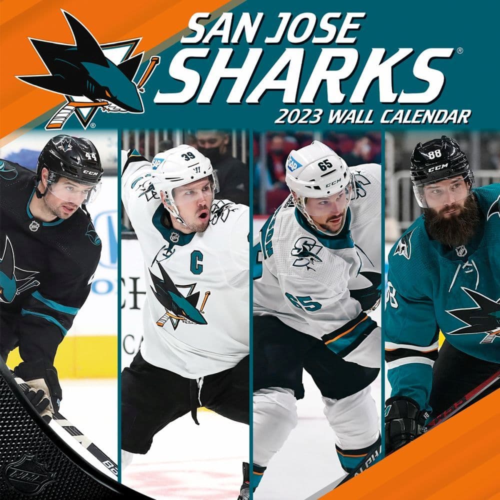 San Jose Sharks 2023 Wall Calendar