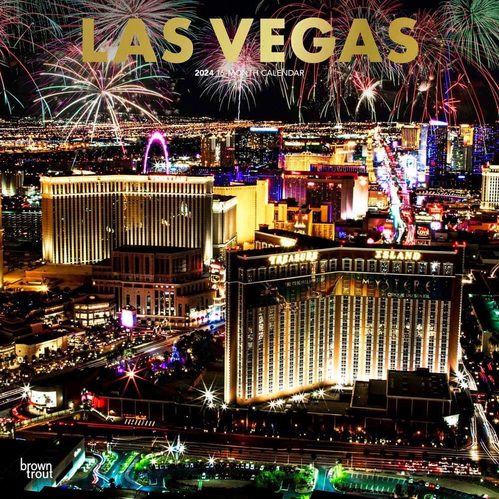 Las Vegas 2024 Wall Calendar