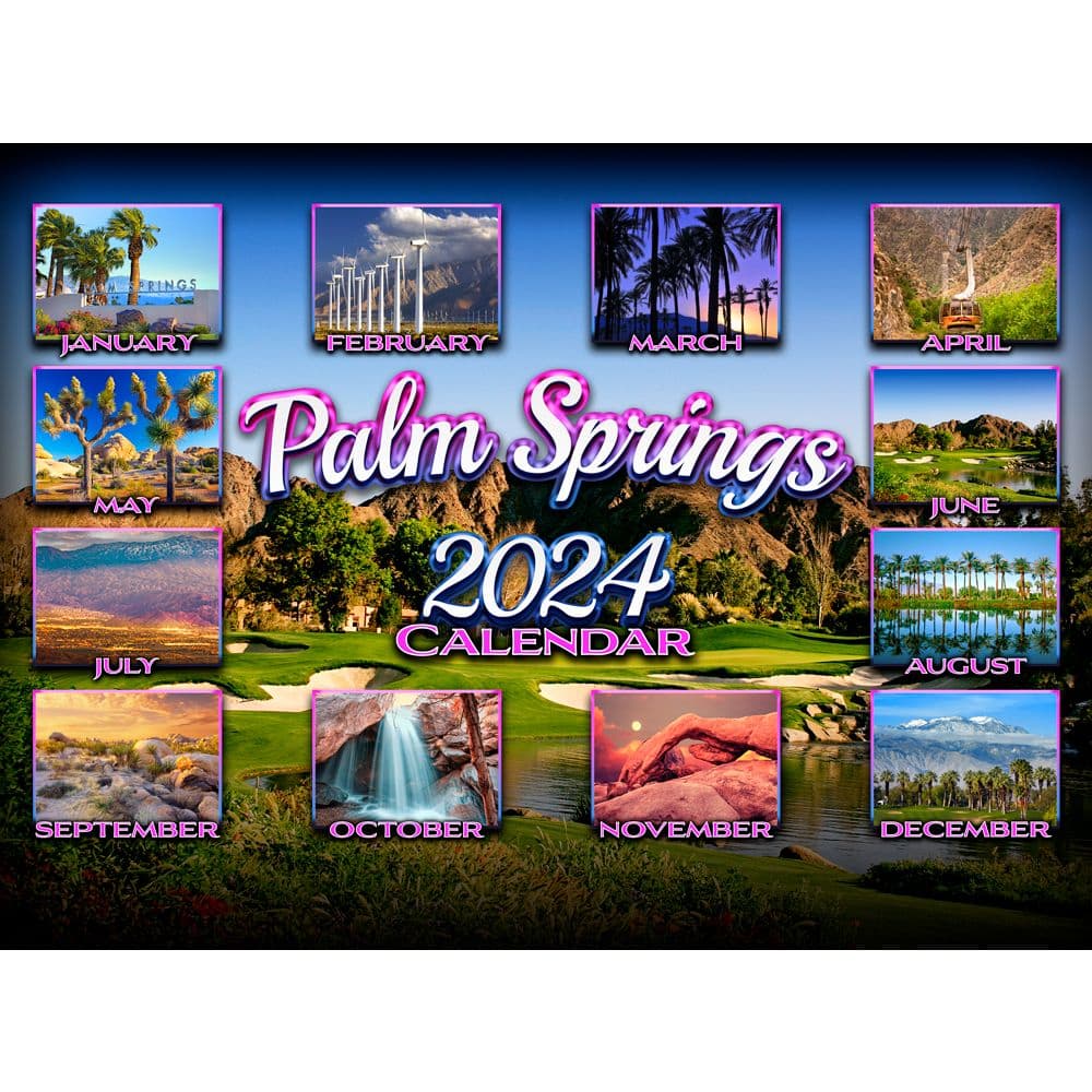 Palm Springs 2024 Wall Calendar