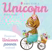 image Born to be a Unicorn 2026 Wall Calendar Main Image