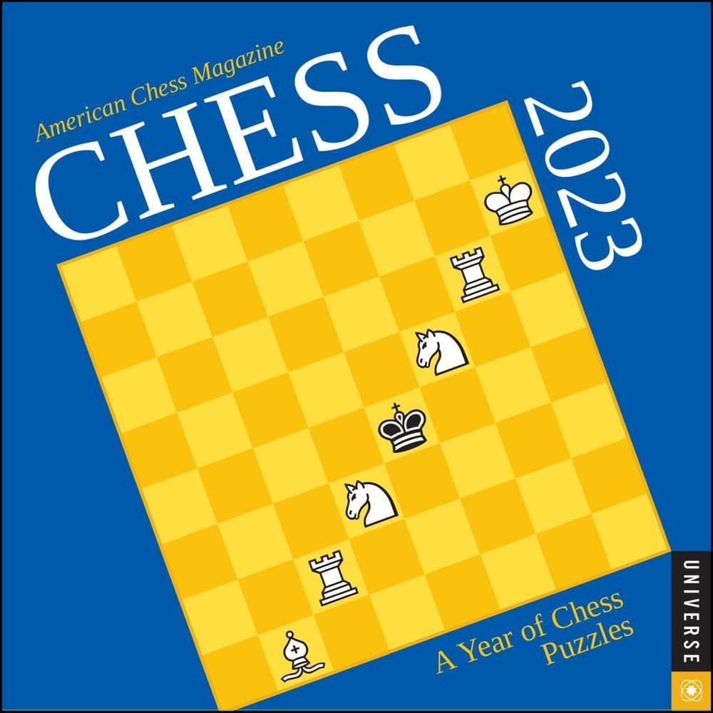 Chess 2023 Desk Calendar