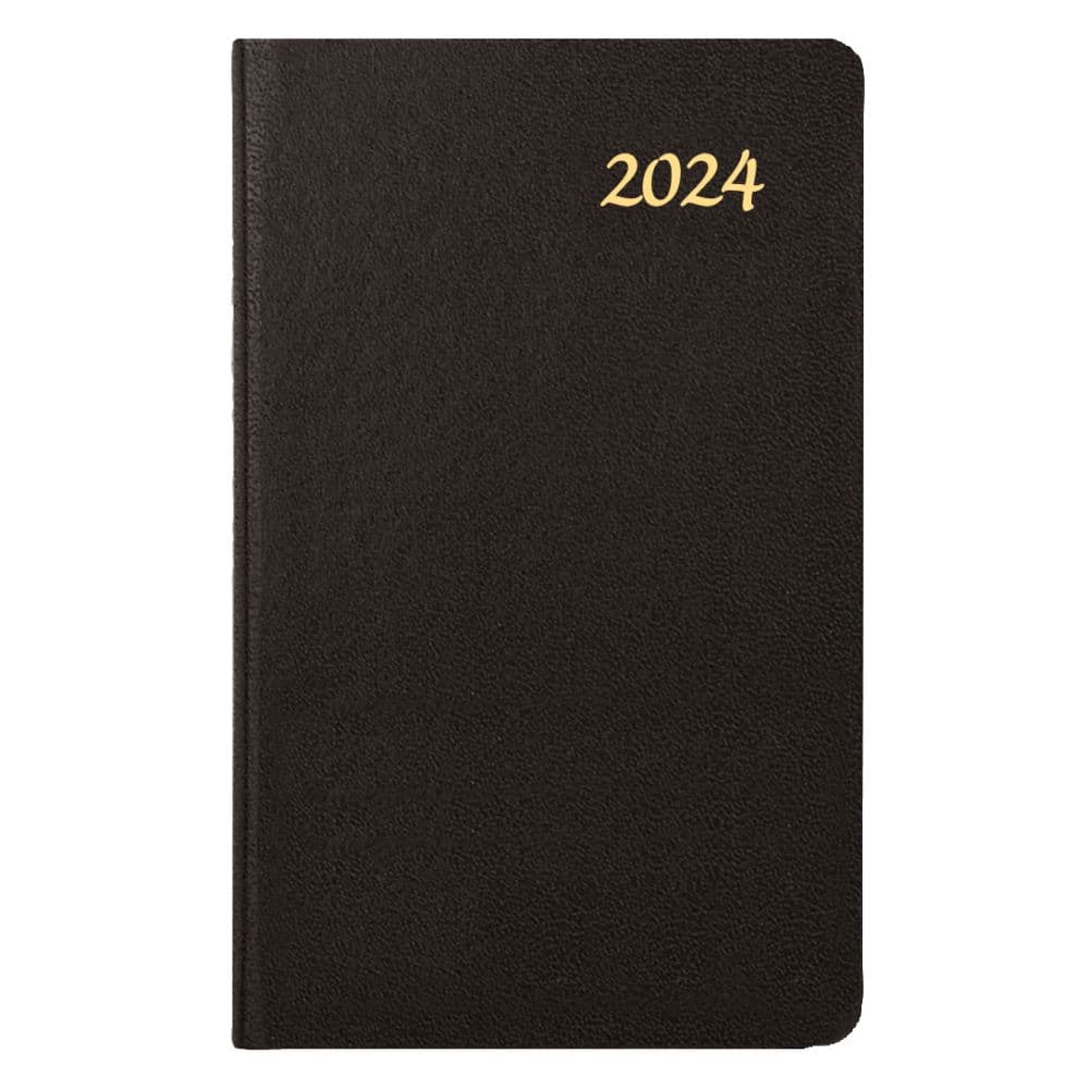 Black 2024 Weekly Pocket Planner Main Image