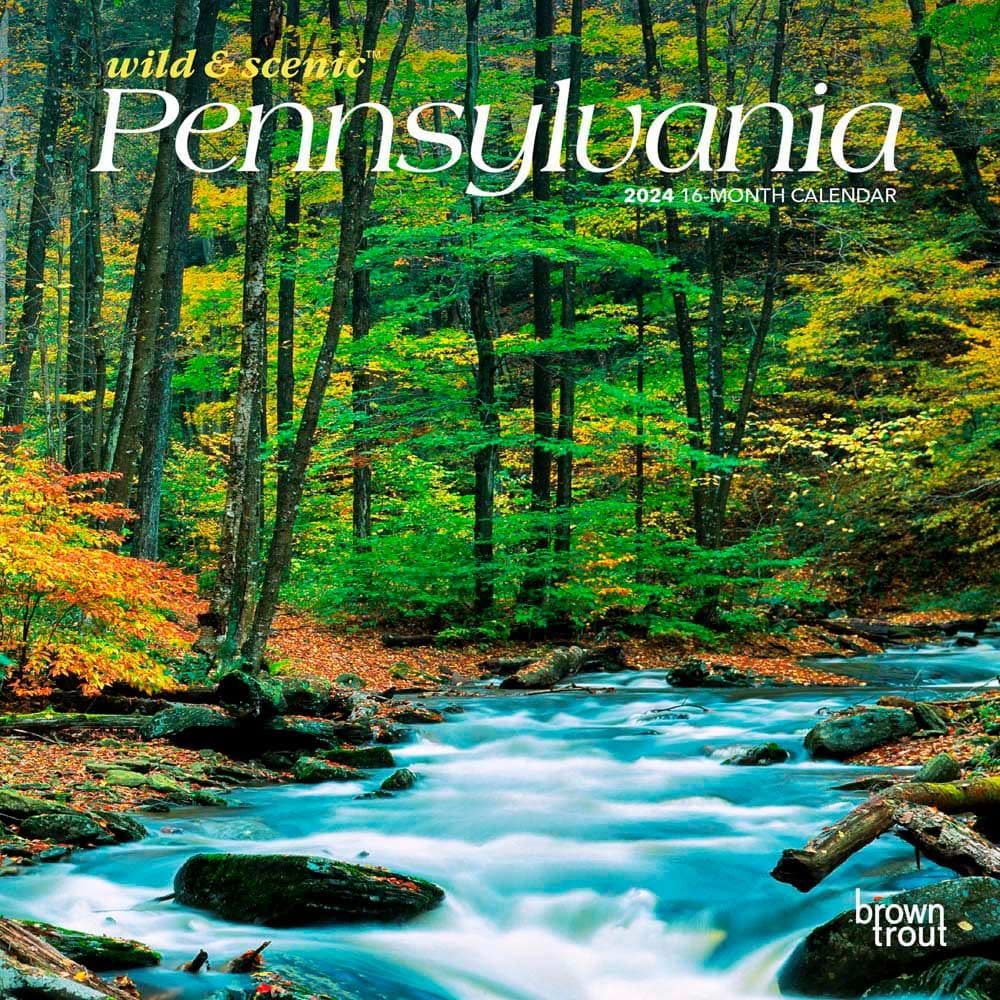 Pennsylvania 2025 Mini Wall Calendar
