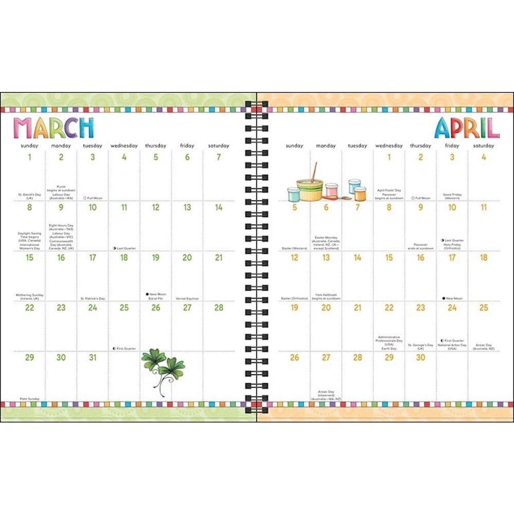 Mary Engelbreit 2026 Engagement Planner Second Alternate Image