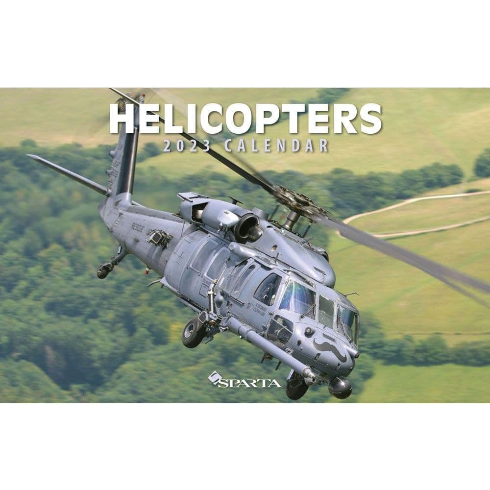 Helicopters 2023 Deluxe Wall Calendar Calendars