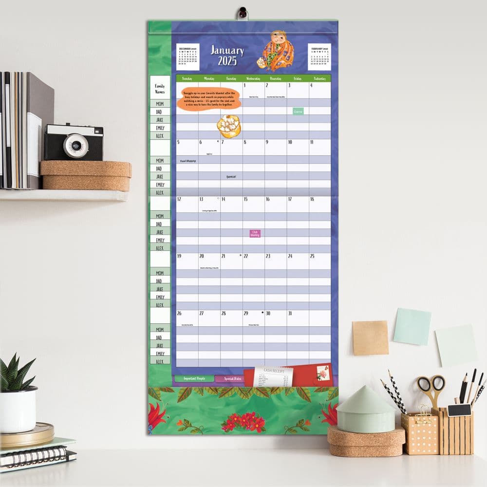 Moms by Cindy Revell 2025 Plan It Wall Calendar Fifth Alternate Image width="1000" height="1000"