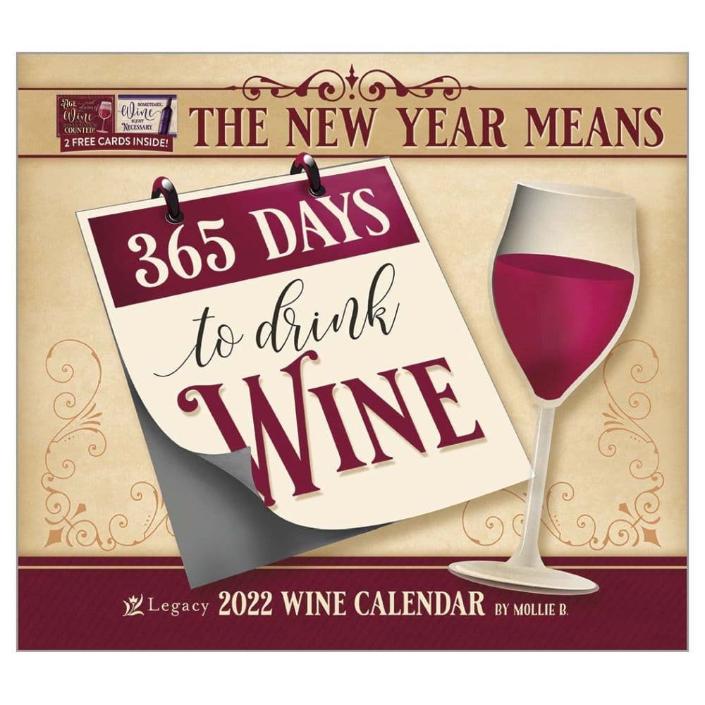 Wine Art 2022 Wall Calendar