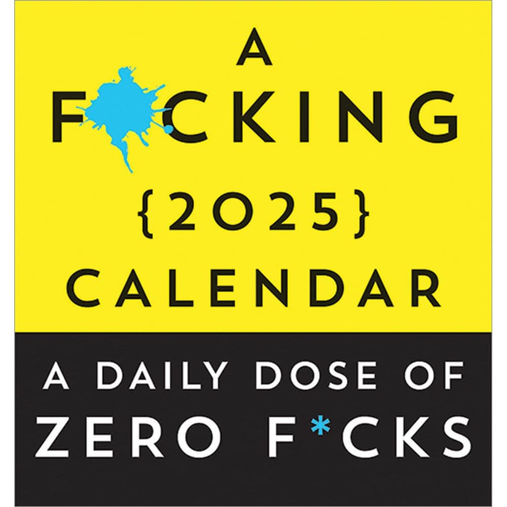 Fcking 2025 Desk Calendar Fifth Alternate Image width=&quot;1000&quot; height=&quot;1000&quot;