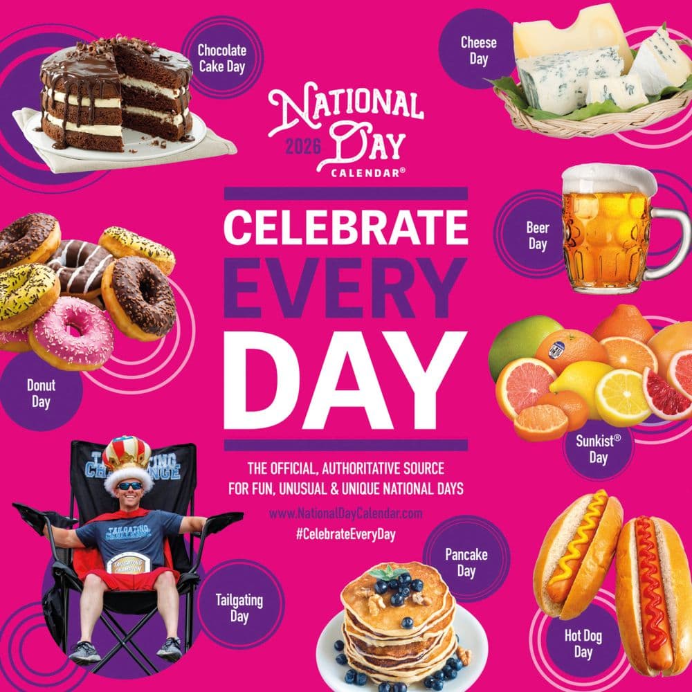 National Day 2026 Wall Calendar