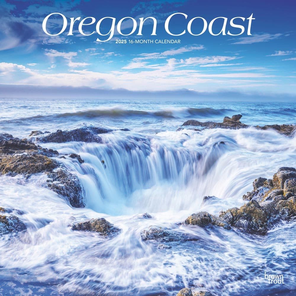 Oregon Coast 2025 Wall Calendar