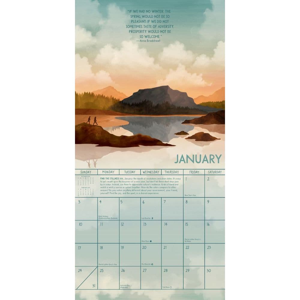 ELEMENTS OF NATURE 2021 WALL CALENDAR 213017 BRAND NEW 